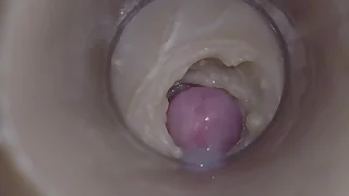Camera in Vagina&comma; Cervix POV&comma; "Creampie"ASMR 4k