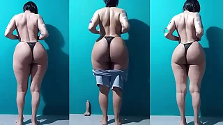 Femboy Rabuda Rebolando e Gemendo igual uma Puta
